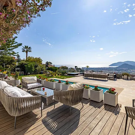 Ref 2165- La Napoule- Sea View For Rent Villa *